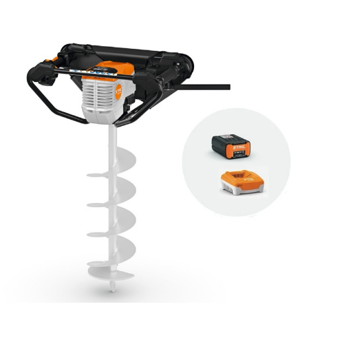 מקדח אדמה נטען STIHL BTA 140 סט
