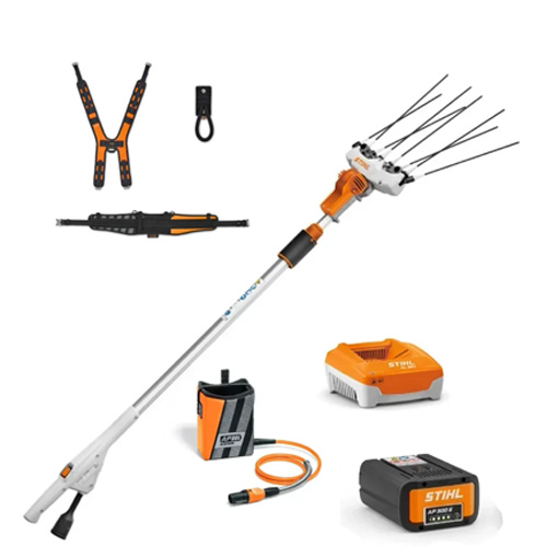 קיט מנערת זיתים נטענת טלסקופית STIHL SPA140