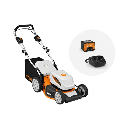 מכסחת דשא נטענת ביתית STIHL RMA 348 V סט