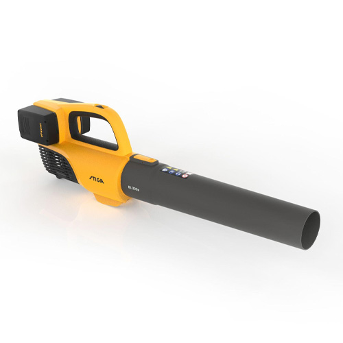 מפוח עלים נטען STIGA 40V BL 300e סט כולל 2 סוללות 4Ah ומטען