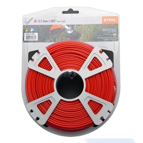 חוט ניילון 2.7 מ''מ 1LB אדום STIHL