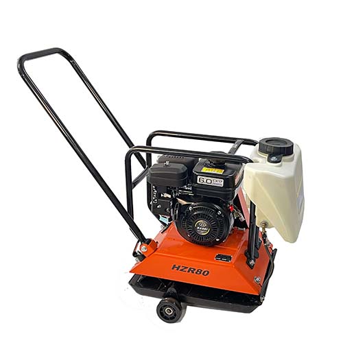 מהדק אדמה HZR80 455X410 + סט גלגלים + מיכל מים