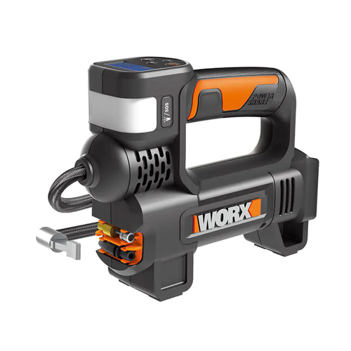 מדחס מיני + פנס נטען 20V (גוף בלבד) WORX WX092.9