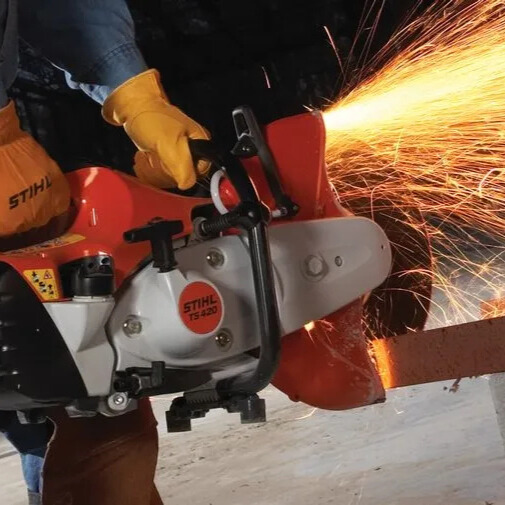 מסור דיסק מוטורי לבטון STIHL TS 420