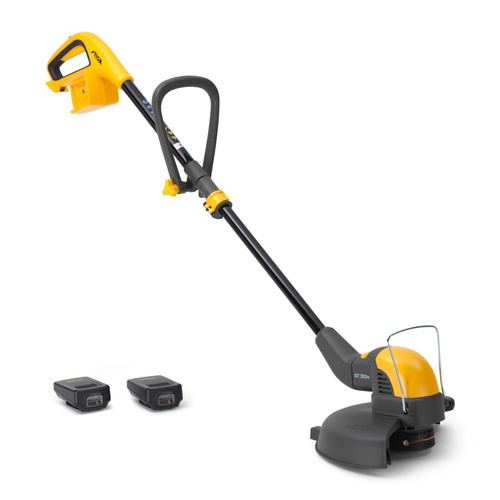 חרמש נטען STIGA GT 300e סט 2 סוללות 2Ah ומטען