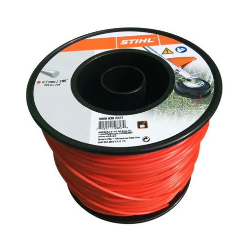 חוט ניילון 2.7 מ''מ 3LB אדום STIHL