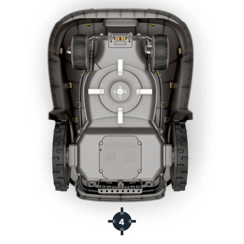 רובוט לכיסוח דשא נטען A1500 מונחה STIGA GPS