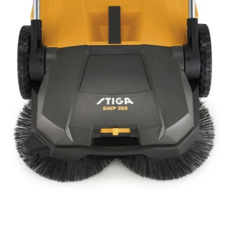 מטאטא מכני אוסף STIGA SWP 355 לשבילים מדרכות ואספלט