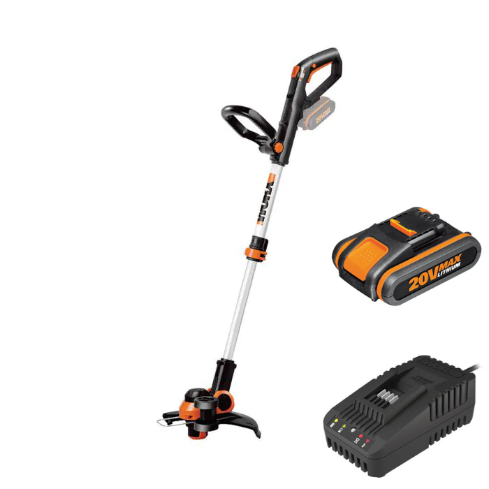 חרמש נטען כתום WORX WG163E.9 20V סט