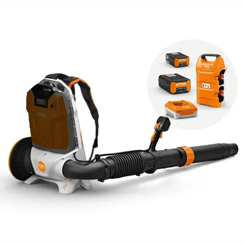 מפוח גב נטען STIHL BGA300.1 סט  