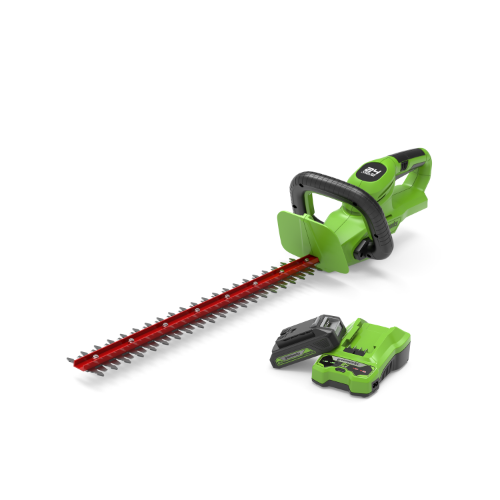 מגזמת נטענת GREENWORKS 24V סט 2Ah